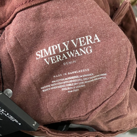 LAST CHANCE ✨ SIMPLY VERA Raspberry MC Flex Skinny Pant - Picture 10 of 10